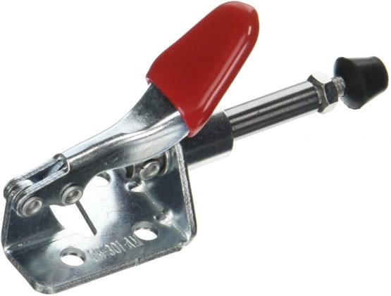 sourcingmap 45Kg Holding Capacity Plastic Cover Handle Vertical Toggle Clamp