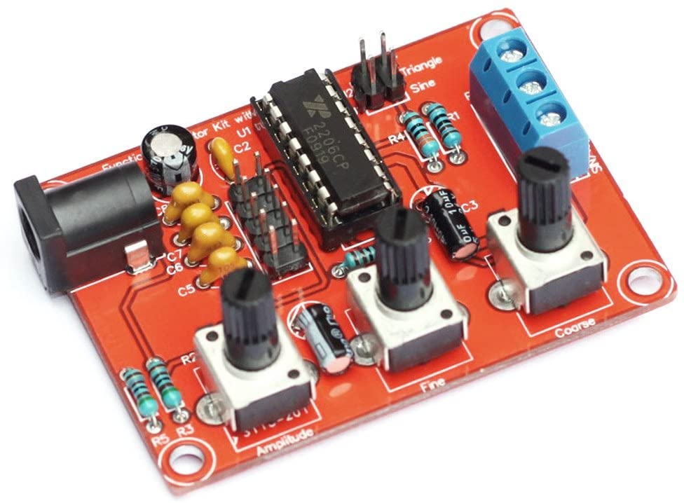 ARCELI XR2206 High Precision Function Signal Generator DIY Kit Sine/Triangle/Square Output 1Hz-1MHz Adjustable Frequency Amplitude - Image 4