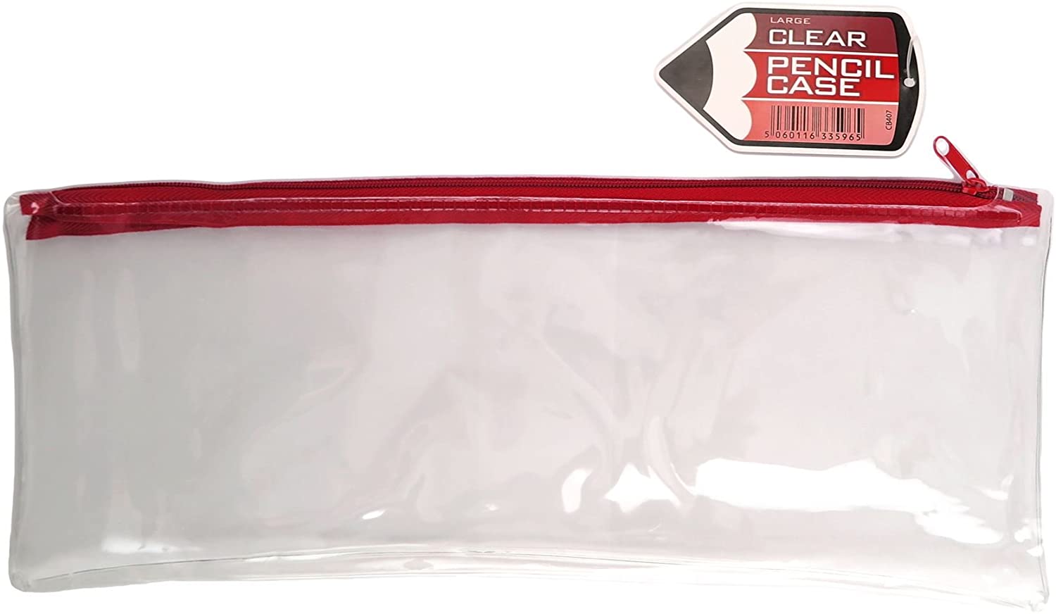 Pencil case - Clear - Large