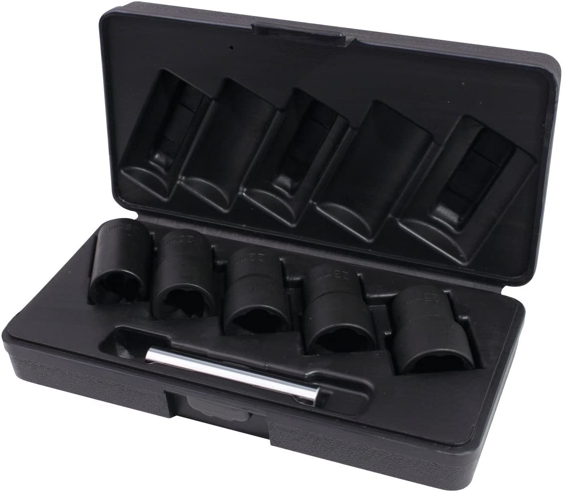 KS Tools 913.1240 1/2-inch 19-25mm Twist Socket Set (6 Pieces), Variety Pack - Image 2