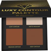 Contour Pallet Makeup Powder Contour Kit - Contour Palette With Mirror - 4 Highly Pigmented Matte Colors For Contouring And Highlighting - Vegan, Cruelty Free And Hypoallergenic