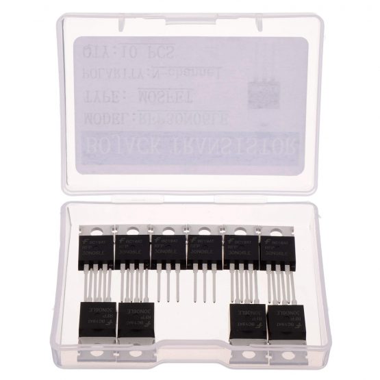 BOJACK RFP30N06LE MOSFET 30 A 60 V RFP30N06LE N-Channel MOSFET Transistor ESD Rated TO-220 (Pack of 10 Pcs) - Image 2