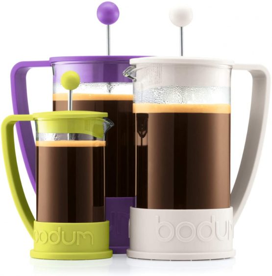 BODUM Brazil 8 Cup French Press Coffee Maker, Off White, 1.0 l, 34 oz - Image 2