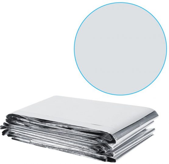 Silver Reflective Mylar Film - 82 x 47 inch Mylar Reflective Sheeting Garden Greenhouse Covering Foil Sheets, Highly Reflective, Effectively Increase Plants Growth - Image 3