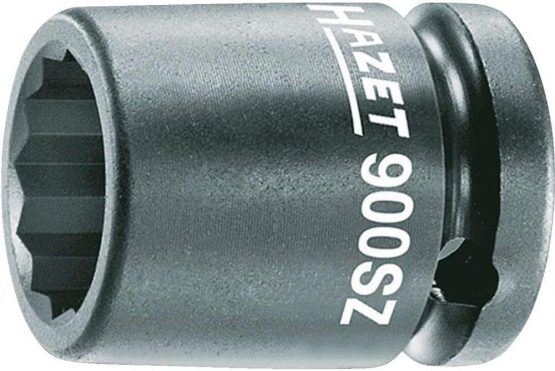 HAZET 900SZ-30 50 mm 12-Point Traction Profile Impact Socket - Phosphatised/Oiled