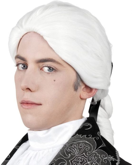Boland 10103272 BOL86409 Wig, White, One Size, 86409