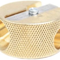 M+R Professional Solid Brass Circular Double Hole Sharpener