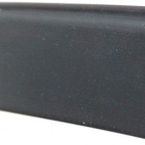 M M SEALS D044-20F Black U Channel Edge Trim Seal EPDM 13.6mm high x 2.3mm Wide (6 Meter)