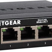 NETGEAR 5 Port Gigabit Network Switch (GS305) -Ethernet Switch, Home Network Hub, Office Ethernet Splitter, Plug-and-Play, Silent Operation, Desktop or Wall Mount