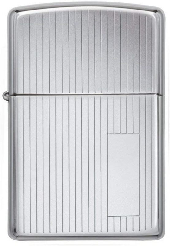 Zippo Windproof Lighter, Metal Long Lasting Zippo Lighter, Best with Zippo Lighter Fluid, Refillable Lighter, Perfect for Cigarettes Cigar Candle Pocket Lighter Fire Starter, Chrome Designs - Image 2