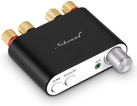 Nobsound NS-10G Mini Bluetooth 5.0 Digital Amplifier 100W HiFi Amp with Power Supply