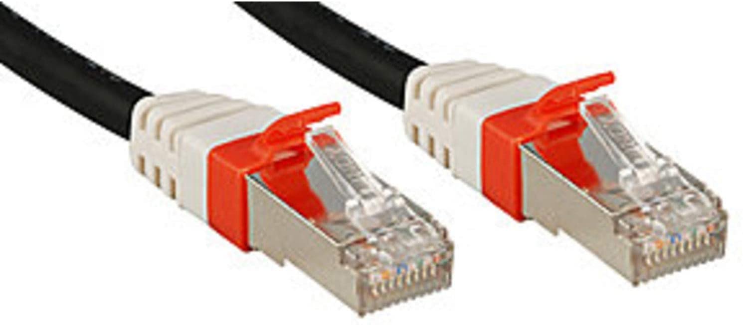 Lindy 45370 Patch Cable Cat 6 (A) S/FTP PIMF Premium 10 Gbit 20 m Without Halogen Black