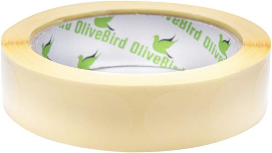 1,000 Clear Round Stickers 20mm / 2cm Diameter - Image 2