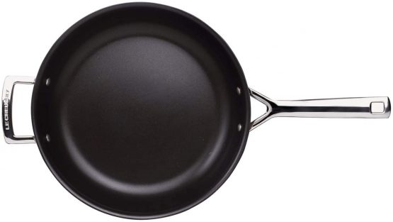 Le Creuset 962003281 3-Ply Stainless Steel Non-Stick Frying Pan, 28 x 6 cm, Silver - Image 3