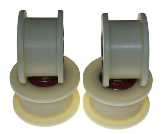 Smart Machines Pack of 4 Nylon Belt Tensioners 60 mm Diameter 25 mm Nut 12 mm Bearing Exact in EU (60-25-12) - Image 3