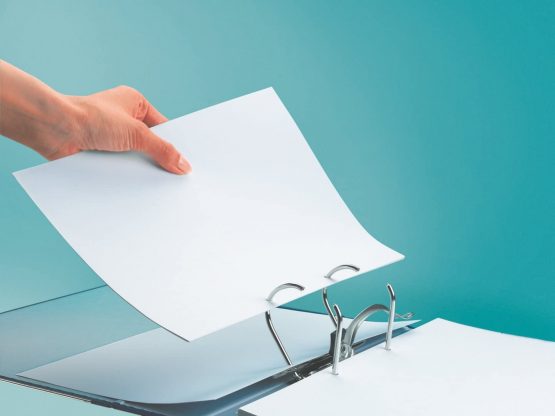 Leitz Lever Arch File, White, A4, 50mm Width, Plastic, 10155001 - Image 2