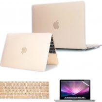 Se7enline 12 inch Macbook Case Cover Model A1534/A1931 Plastic Hard Case Cover for Macbook 12-inch Retina Display, Silicone Keyboard Protector, Clear LCD Screen Protector, Transparent Clear