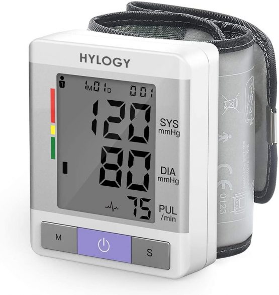 Wrist Blood Pressure Monitor, HYLOGY Digital Automatic Blood Pressure
