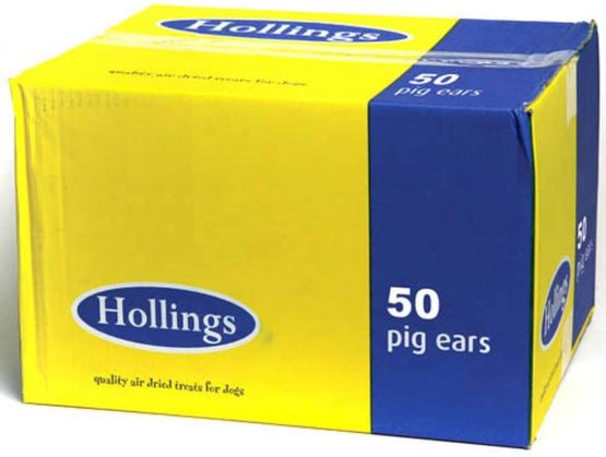 Hollings Pig Ears Bulk Dog Treat, 1.5 kg