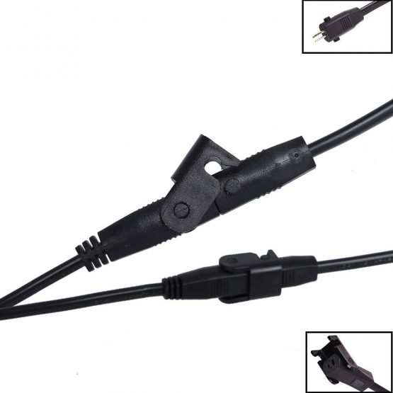 Wvzong Replacement Power Recliner 2 Pin Splitter Lift Chair or Power Recliner 2 Motors to 1 Power Supply Transformer (1 piece, single side length 60 cm / 23.6 inches) - Image 2