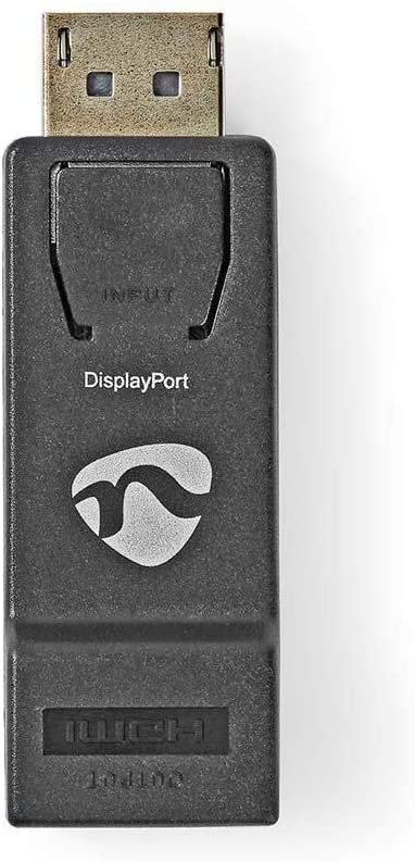 Nedis DisplayPort to HDMI Adapter, Suitable for Converting a DisplayPort Output to an HDMI Connection, Portable Design