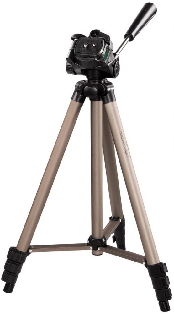 Hama 4175 | Star 75 Camera Tripod | Up to 125cm | Incl. Carrying Bag | Black - Image 3