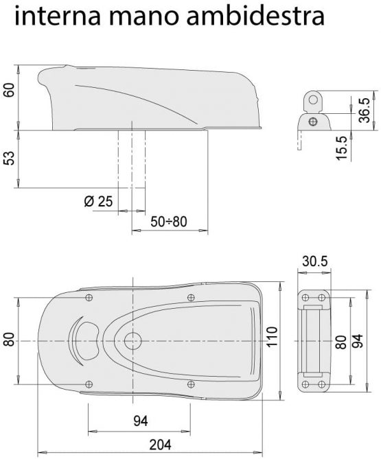 Cisa 1A731.00.0 Electric Metal Lock - Image 2