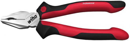 Wiha Z01016005SB Combination Plier Professional with Dynamic Joint/OptiGrip, Multicolor, 160mm