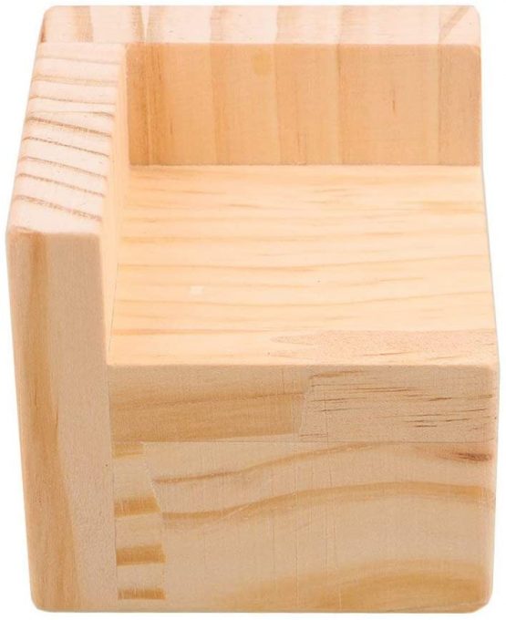 Doublelife SHANOER 4PCS Bed Risers Furniture Riser Heavy Duty Wooden Bed Lifts (7.5cmx7.5cmx5cm) - Image 2