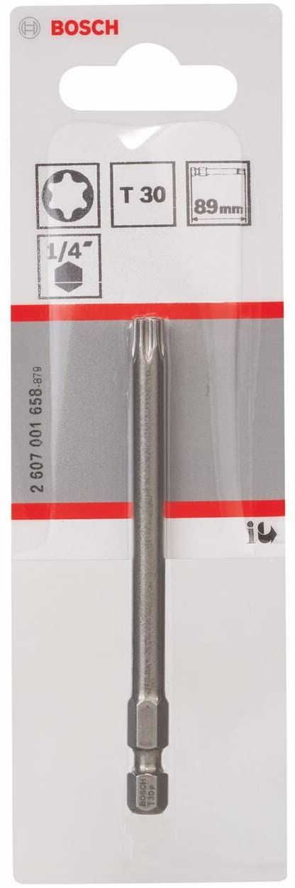 Bosch 2607001658 Extra Hard Screwdriver Bit, Cranberry, T30 - Image 2