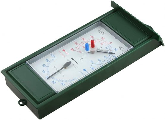 KOCH Minimum Maximum Thermometer with Hygrometer, bimetal, 86600 - Image 2
