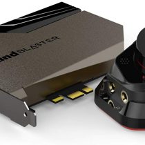 SOUND BLASTER AE-7 - Hi-Res PCI-E DAC and AMP Sound Card with Xamp Discrete Headphone Bi-Amp and Audio Control Module