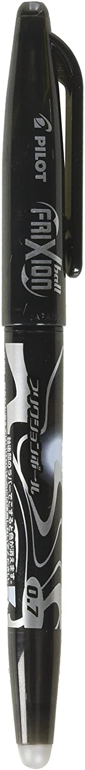 Pilot FriXion Erasable Gel Ink Pen - 0.7 mm - Black