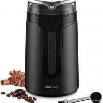 SHARDOR Coffee Grinder Electric, 70g Large Grinding Capacity Spice and Coffee Bean Grinder, Grinder for Grains and Herbs with Stainless Steel Bowl