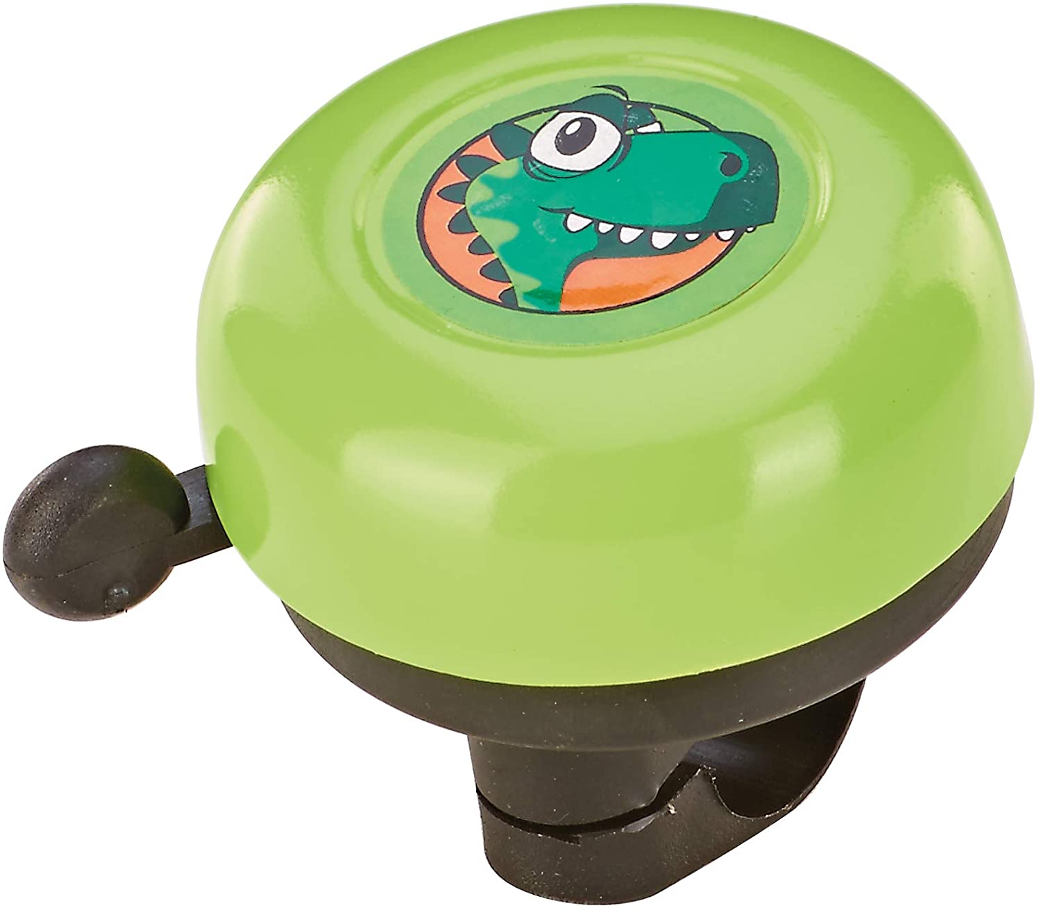 Prophete Unisex Youth Bicycle Bell Green with Dinosaur Motif One Size, standard size