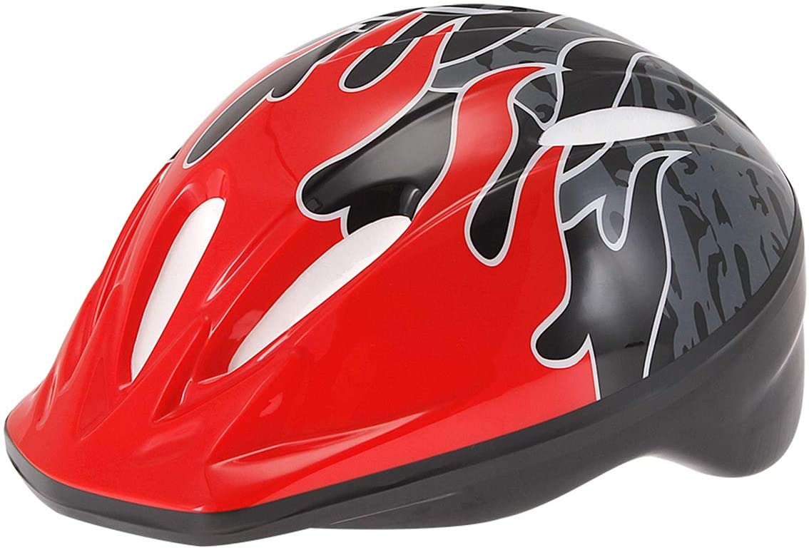 Jamara 460632 Children's Bicycle Helmet M, Tested according to European Standard EN 1078, Lightweight, High Impact Resistance