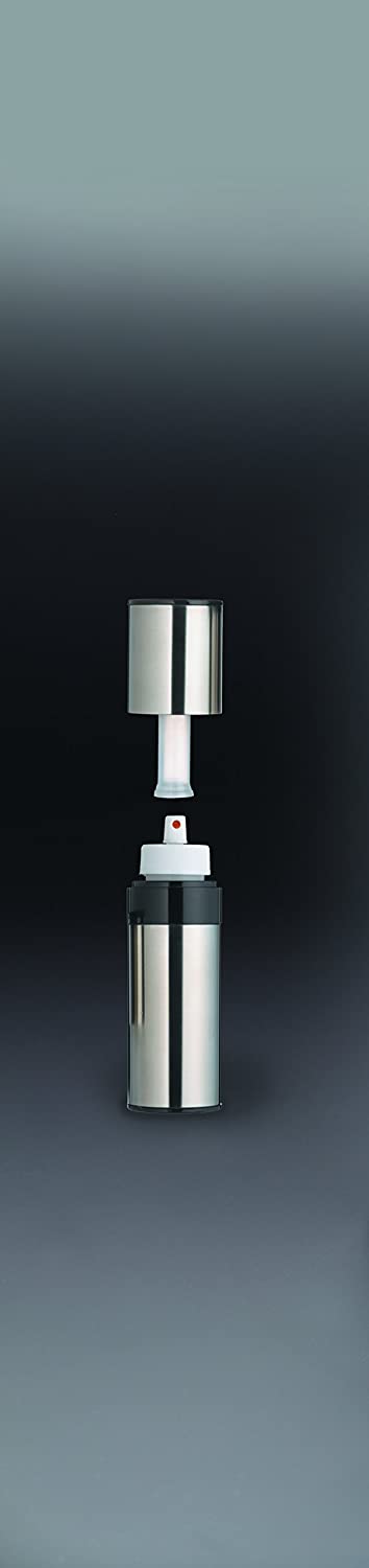 MasterClass Stainless Steel Oil Mister Spray Bottle, 150 ml (5.5 fl oz), Silver/White - Image 3
