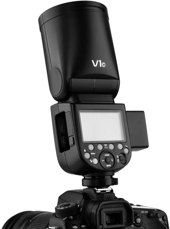 Godox V1-S TTL on-Camera Round Head Camera Flash with 2.4G Wireless system and Full TTL function, Compatible with Sony Cameras - Image 3