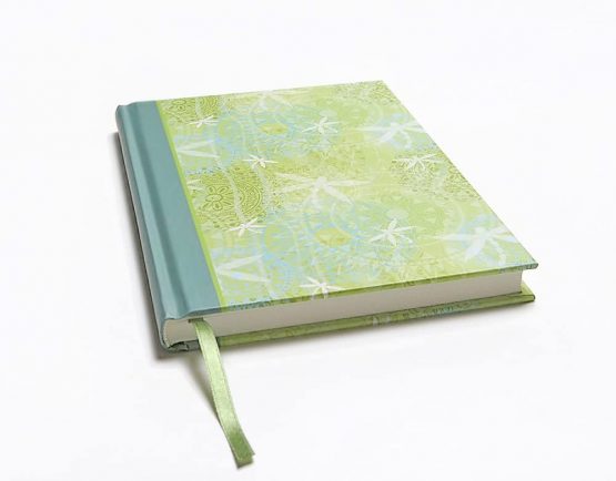 LifeDesign Notebook "Dragonfly" Note Book DIN A5 Sketch Book Diary 192 Pages Cream Blank - Image 2