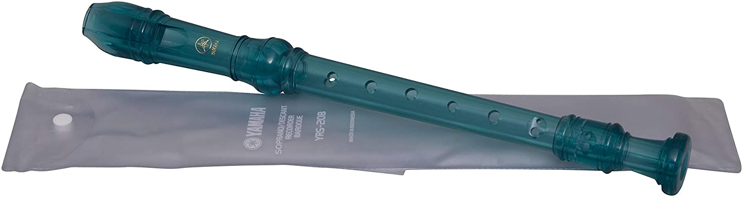 YAMAHA YRS20BB Recorder - Soprano Recorder, Baroque fingering, Translucent Blue, Einheitsgröße - Image 4