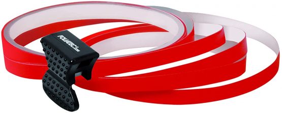 Foliatec FT34387 PIN-Striping rim design red - Width 6mm: 4x2,15 meter