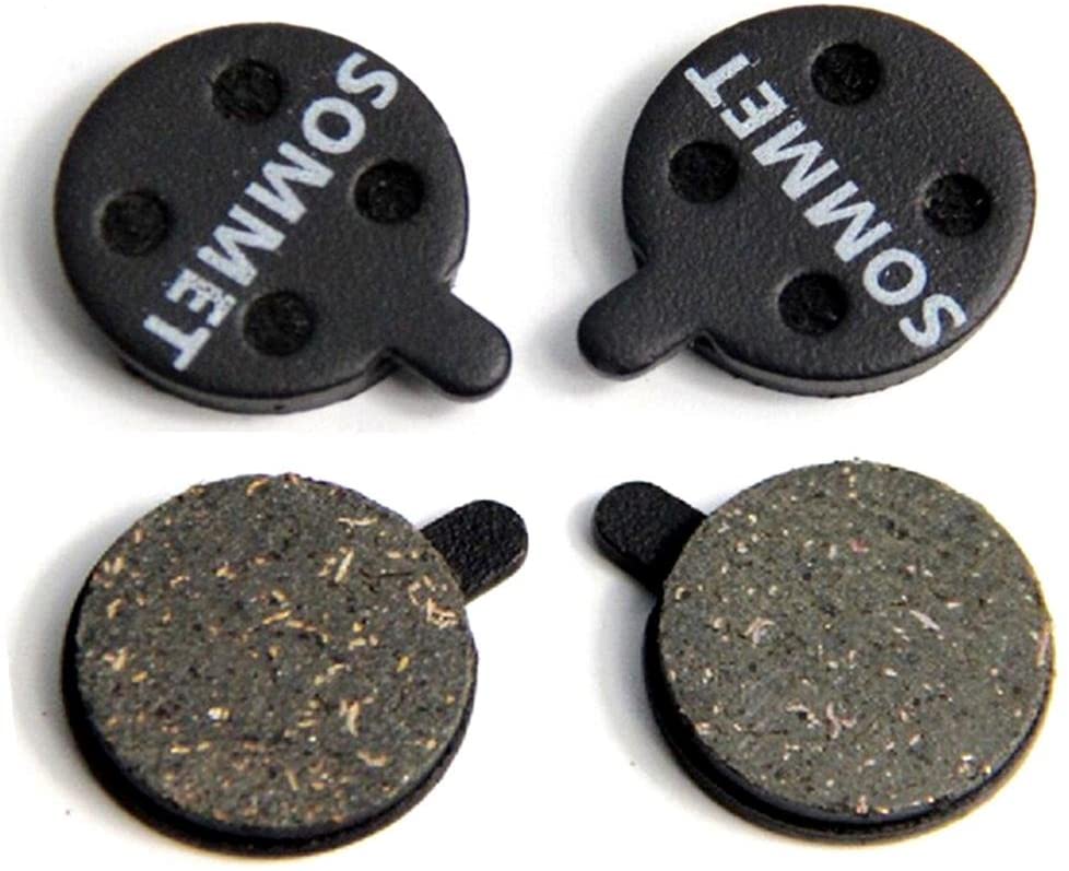 SOMMET 2 works Resin and Semi-Metallic Disc Brake Pads fit for ZOOM DB-280/350 / 450/550 / 650 / Alongha SNG/Apse/Artek Apollo/Shockwave/X-Rated