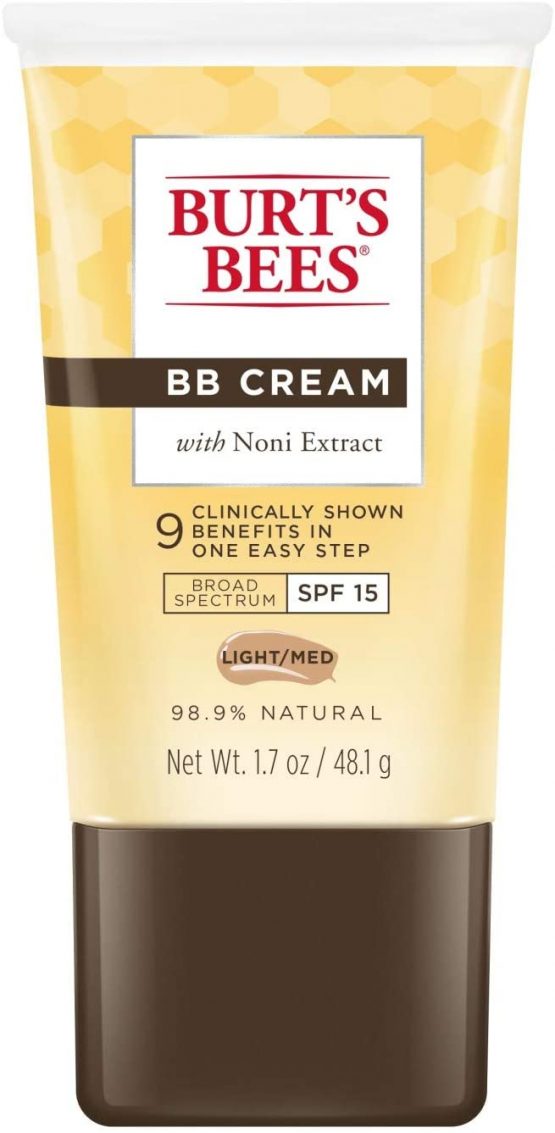 burt's bees bb cream light medium