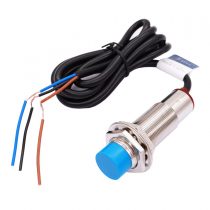 Taiss/1pcs M18 Proximity Sensor NPN No（Normally Open） 6-36VDC 8mm Detective Approach Sensor Inductive Proximity Switch LJ18A3-8-Z/BX