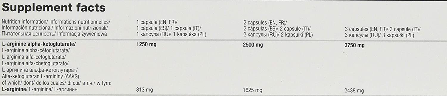 OLIMP SPORT NUTRITION Olimp AAKG Extreme Mega Capsules - Pack of 120 Capsules, 120 count (Pack of 1) - Image 4