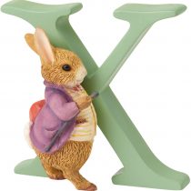 Beatrix Potter Alphabet Letter X Old Mr Benjamin Bunny Figurine