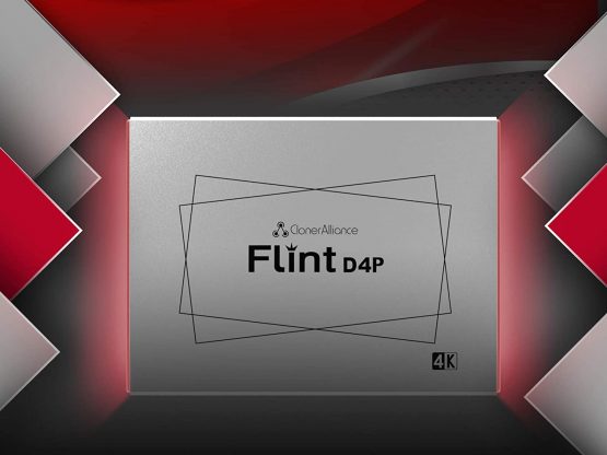 ClonerAlliance Flint D4P, Standalone Dual-4K Video Overlay Device and Audio Mixing. 1080p@60fps Video Game Capture. Remote Control, UVC and Type-C. - Image 2