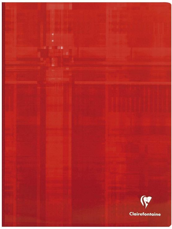 Clairefontaine Metric 69341 Exercise Book With Spiral Brochure Binding 24 x 32 cm Large Squares, 192 pages, Assorted Color, (Pack of 1)