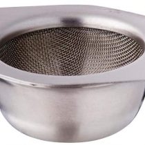 Sunnex Stainless Steel Tea Strainer with Drip Bowl