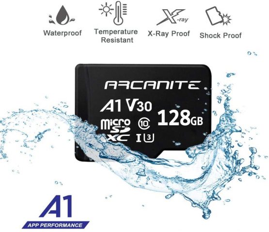 ARCANITE 2-Pack 128GB microSDXC Memory Card - A1, UHS-I U3, V30, 4K, C10, MicroSD, Optimal read speeds up to 90 MB/s - Image 2